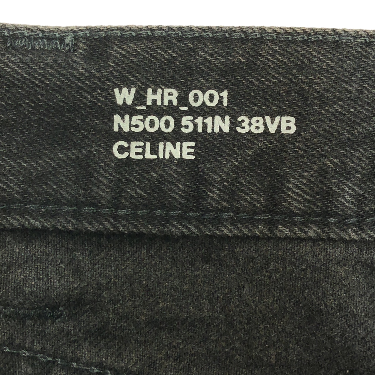 CELINE | by Hedi Slimane Margaret Jeans Denim Pants | Size 28 | Black | Women's