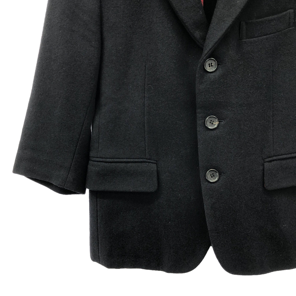 COMME des GARCONS COMME des GARCONS / 콤콤 | 울 싱글 브레스트 재킷 | S | 블랙 | 여성