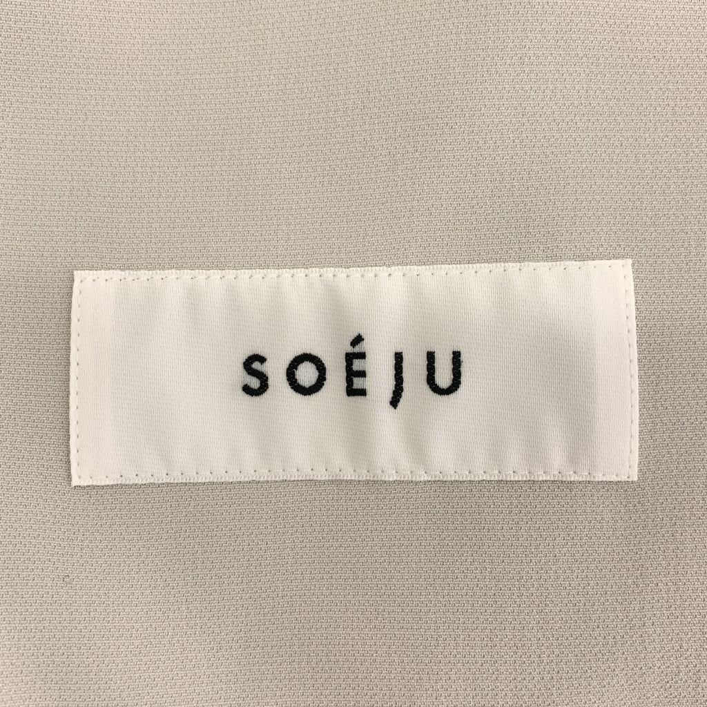 SOEJU | 無領外套 | L碼 | 女款