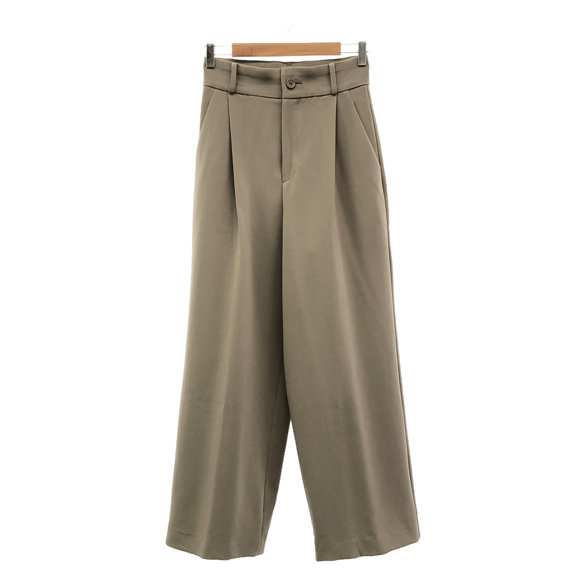 【미품】 L'Appartement / 아파르트몬 | 2023SS | Wide Pants 탁 와이드 팬츠 | 36 | 그레이 | 여성