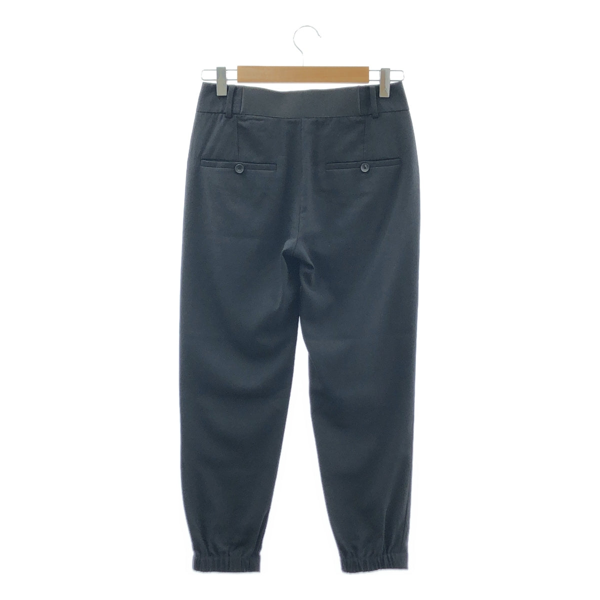 HELMUT LANG / 헬무트랑 | 울 슬랙스 팬츠 | 00 | 블랙 | 여성