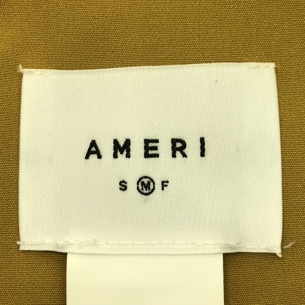 AMERI / 아메리 | × otona MUSE / 셋업 / OTONA SHORT JACKET SET UP DRESS / 재킷 &amp; 원피스 | M | 겨자 시스템 | 여성