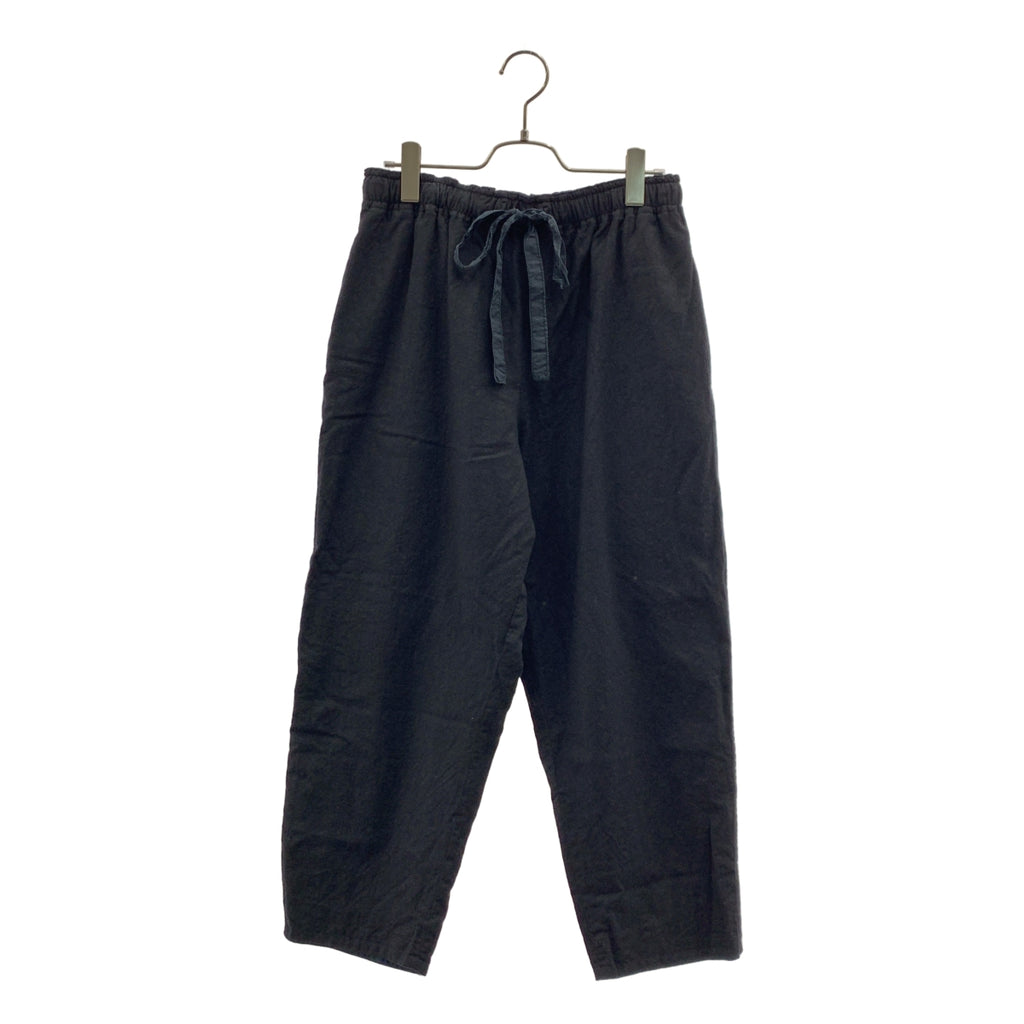 Chez VIDALENC / 셰비다렌크 | 울 체크 라이닝 이지 팬츠 | 2 |