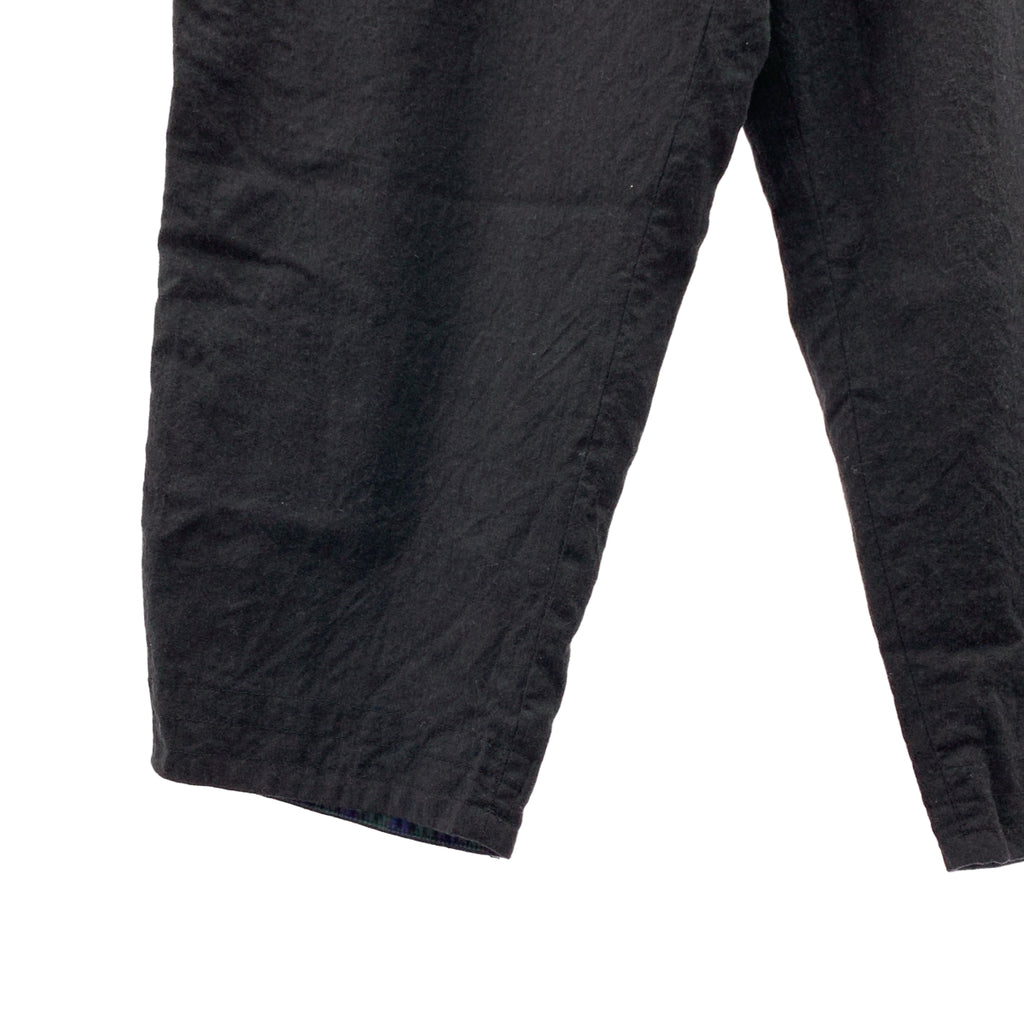 Chez VIDALENC / 셰비다렌크 | 울 체크 라이닝 이지 팬츠 | 2 |