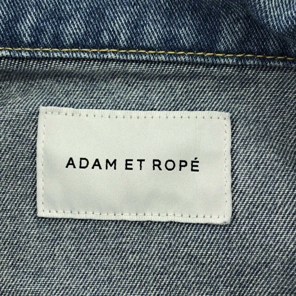 ADAM ET ROPÉ / アダムエロペ | コットンデニムジャケット | F | レディース