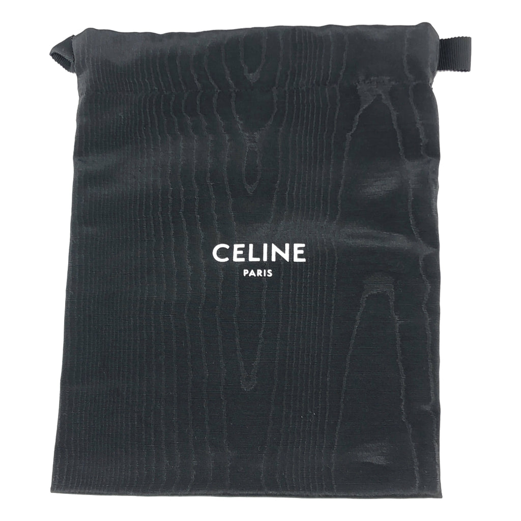 CELINE / セリーヌ | Triomphe Leather Belt / レザー 型押し総ロゴ トリオンフ バックル ベルト |