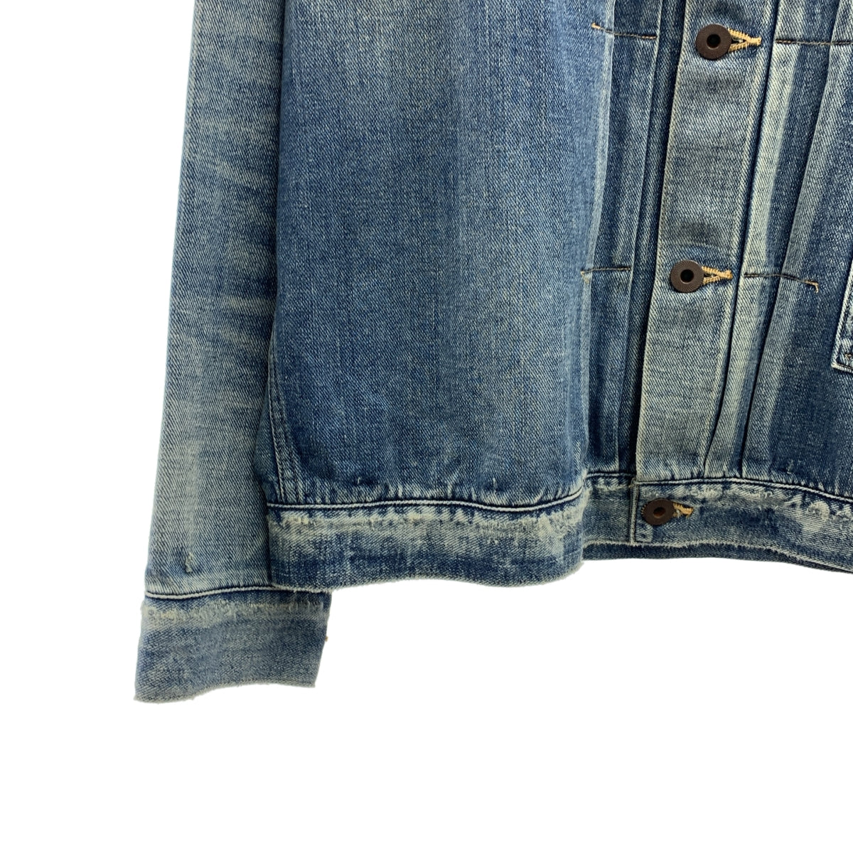 TAIGA TAKAHASHI / タイガタカハシ | Lot.703 Denim Jacket C.1920s / ヴィンテージ加工 デニムジャケット | 38 | メンズ