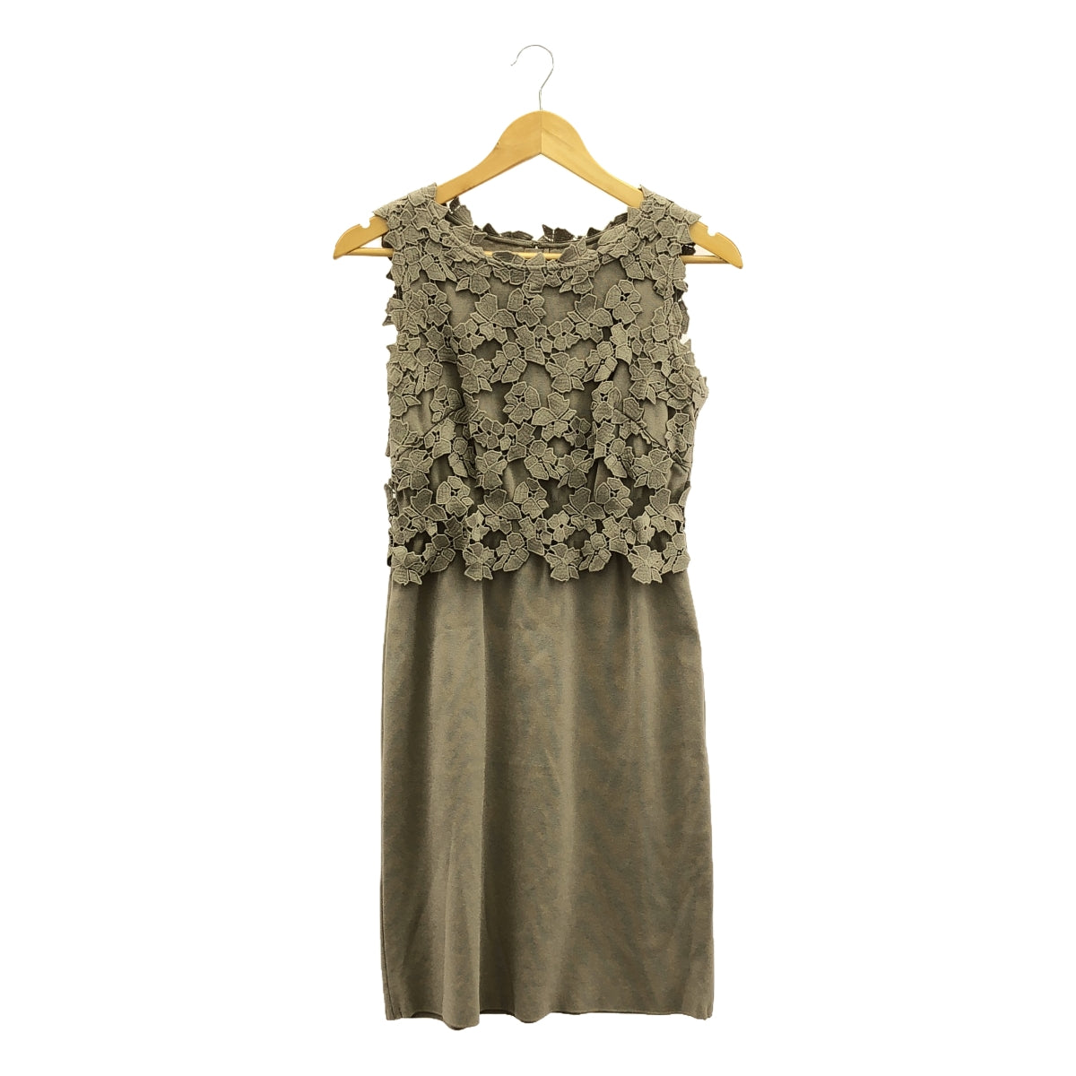 EPOCA | Flower lace dress | 38 | Greige | Women's