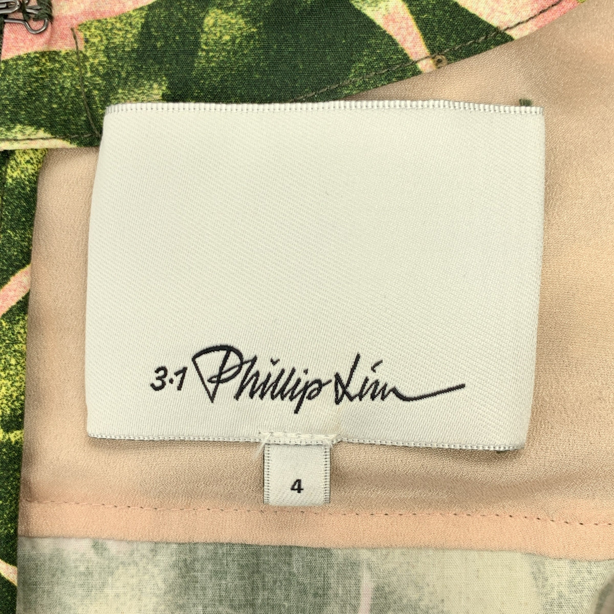 3.1 Phillip Lim / スリーワンフィリップリム | 2024SS | アイリス プリント ドレープ ワンピース | 4 | レディース