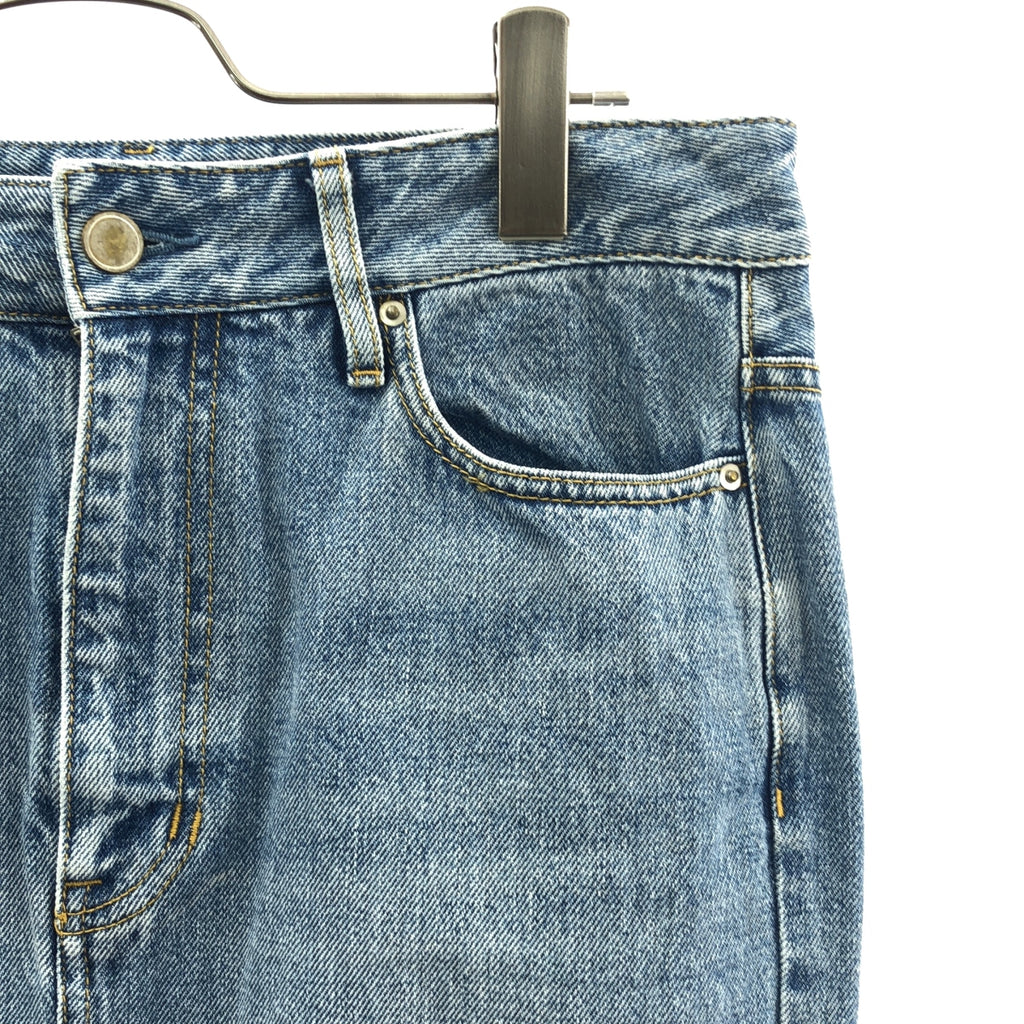 MUSE de Deuxieme Classe / ミューズドゥーズィーエムクラス | 2024SS | DENIM W Slit / スリット デニムスカート | 38 | レディース