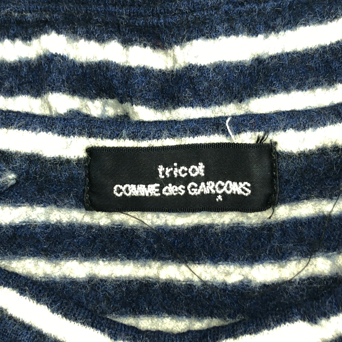 tricot COMME des GARCONS / 트리코콤 데 갤슨 | 2007AW | 울 테두리 니트 |