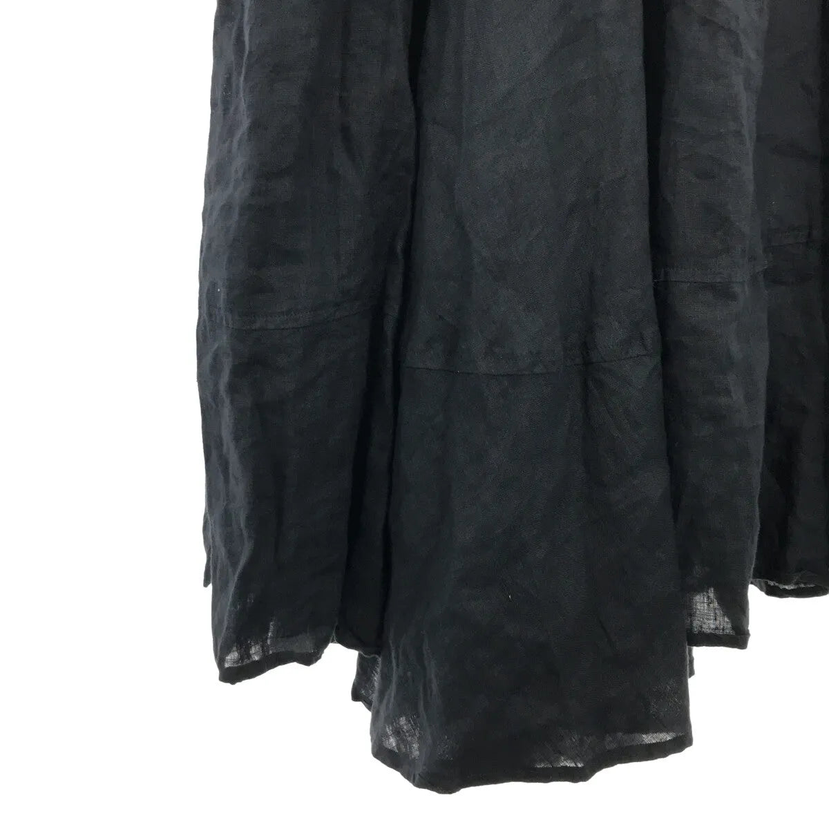 CP SHADES / シーピーシェイズ | × Ron Herman リネン ティアード ワンピース | XS | ネイビー | レディース