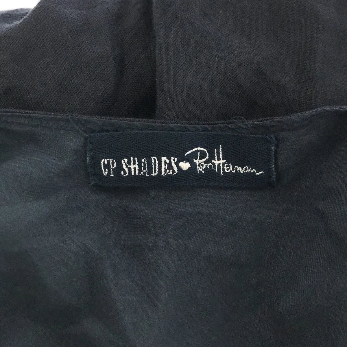 CP SHADES / シーピーシェイズ | × Ron Herman リネン ティアード ワンピース | XS | ネイビー | レディース