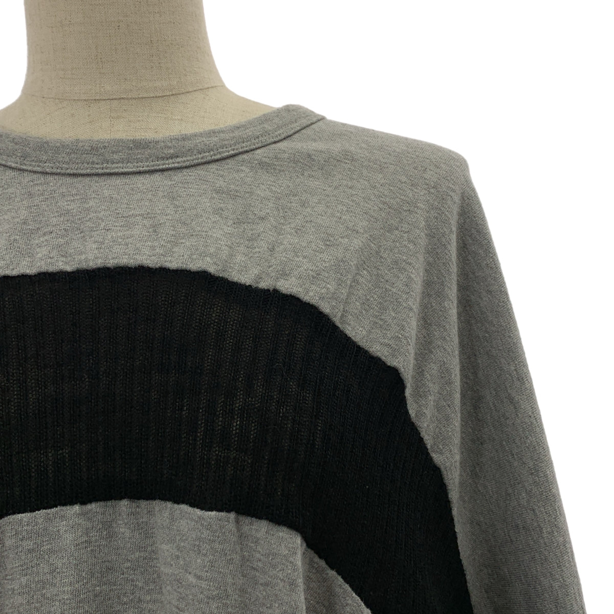 Y's / Y's Yohji Yamamoto | 2018 秋冬系列 | 棉羊毛混紡不對稱套頭衫 | 2 號 | 女款