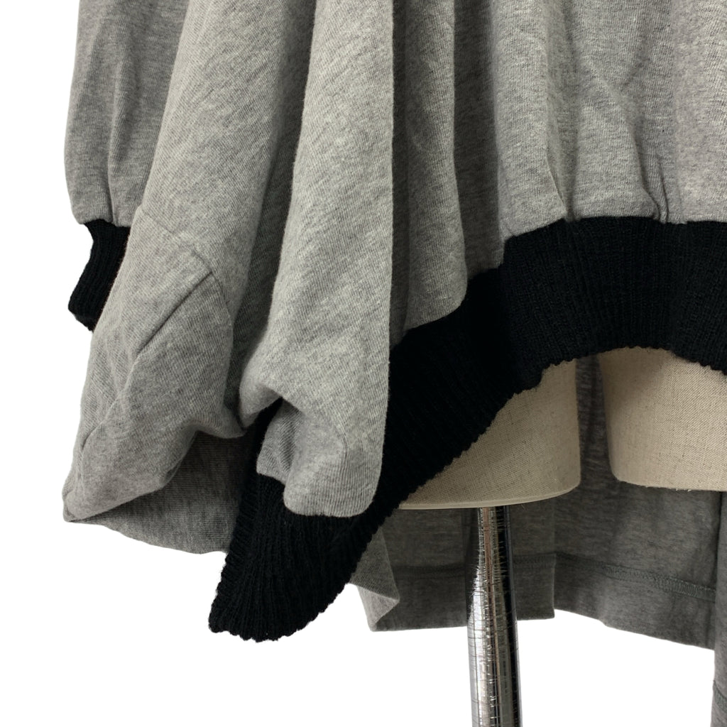 Y's / Y's Yohji Yamamoto | 2018 秋冬系列 | 棉羊毛混紡不對稱套頭衫 | 2 號 | 女款