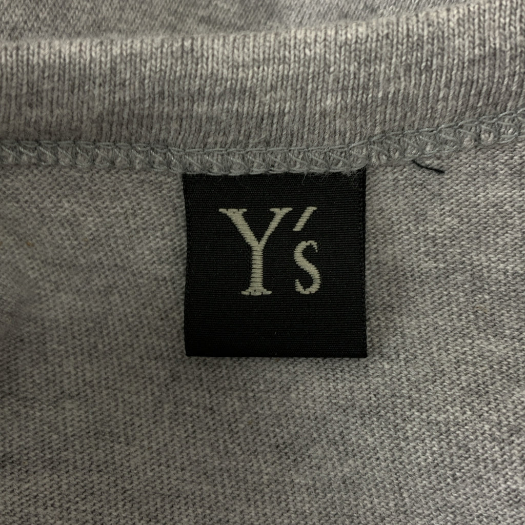 Y's / Y's Yohji Yamamoto | 2018 秋冬系列 | 棉羊毛混紡不對稱套頭衫 | 2 號 | 女款