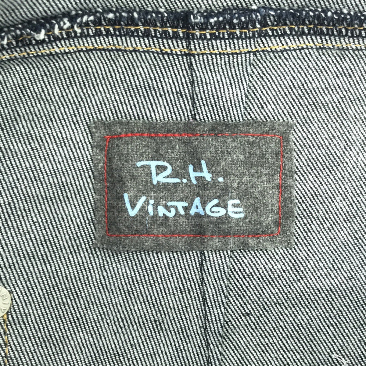 R.H.VINTAGE / ロンハーマンヴィンテージ | デニム Vネック オーバーオール サロペット | XS | インディゴ | レディ – KLD