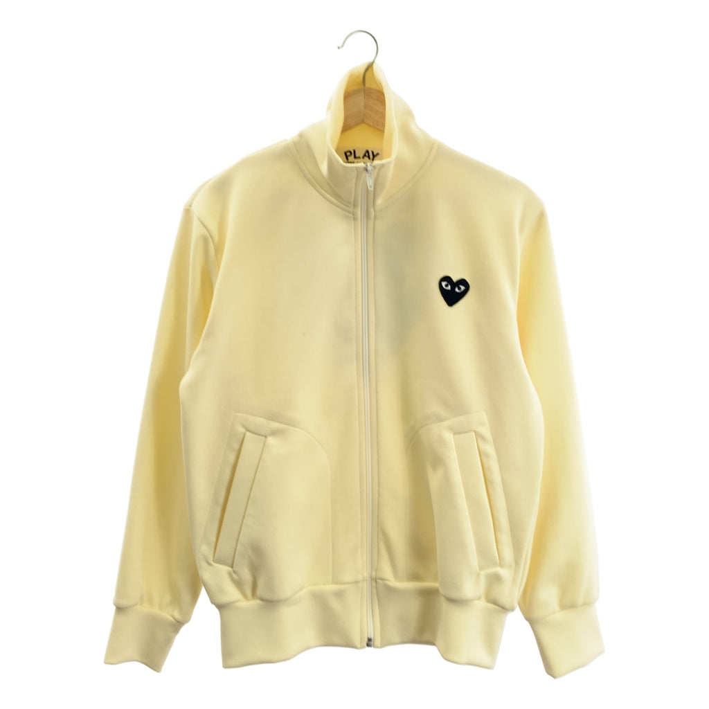 PLAY COMME des GARÇONS | 心型Logo貼片印花針織運動外套 | S尺寸 | 女款