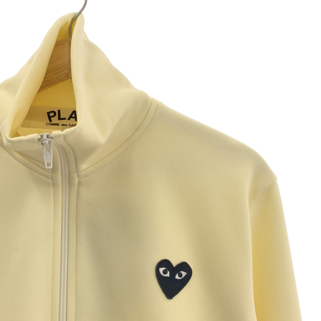 PLAY COMME des GARÇONS | 心型Logo貼片印花針織運動外套 | S尺寸 | 女款