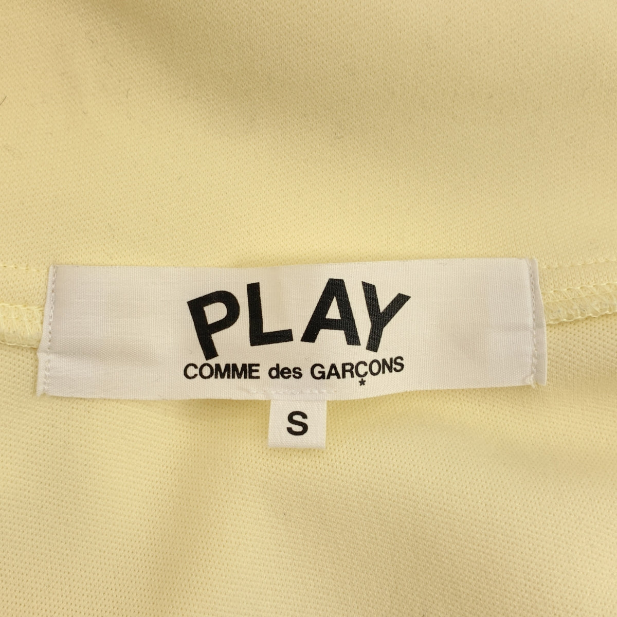 PLAY COMME des GARCONS / プレイコムデギャルソン | ハートロゴワッペン バックプリント ジャージ トラックジャケット | S | レディース
