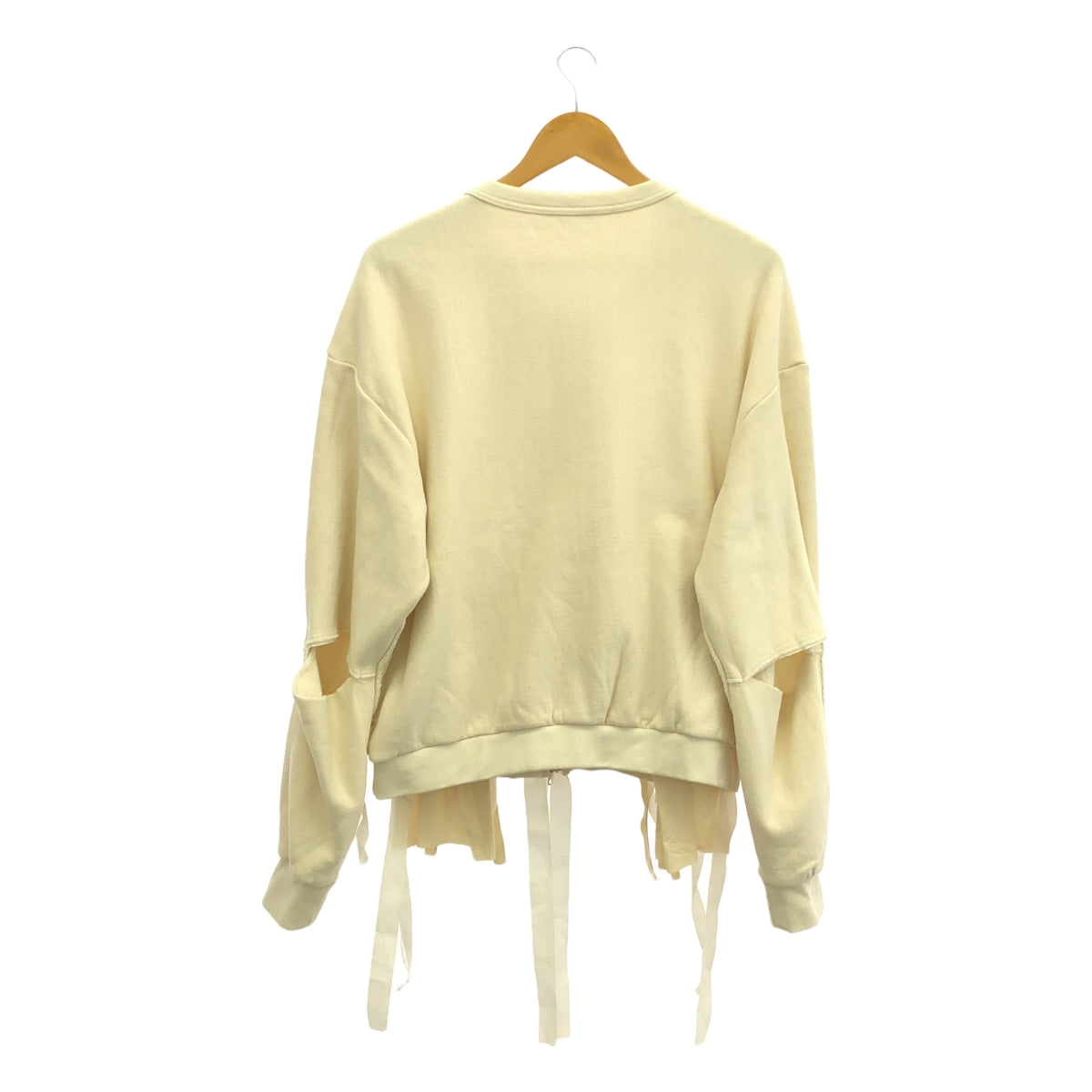 【新品】  Midorikawa / ミドリカワ | 2023AW | Full Zip Sweat ノーカラー フルジップ スウェットジャケット | S | IVORY / アイボリー | メンズ