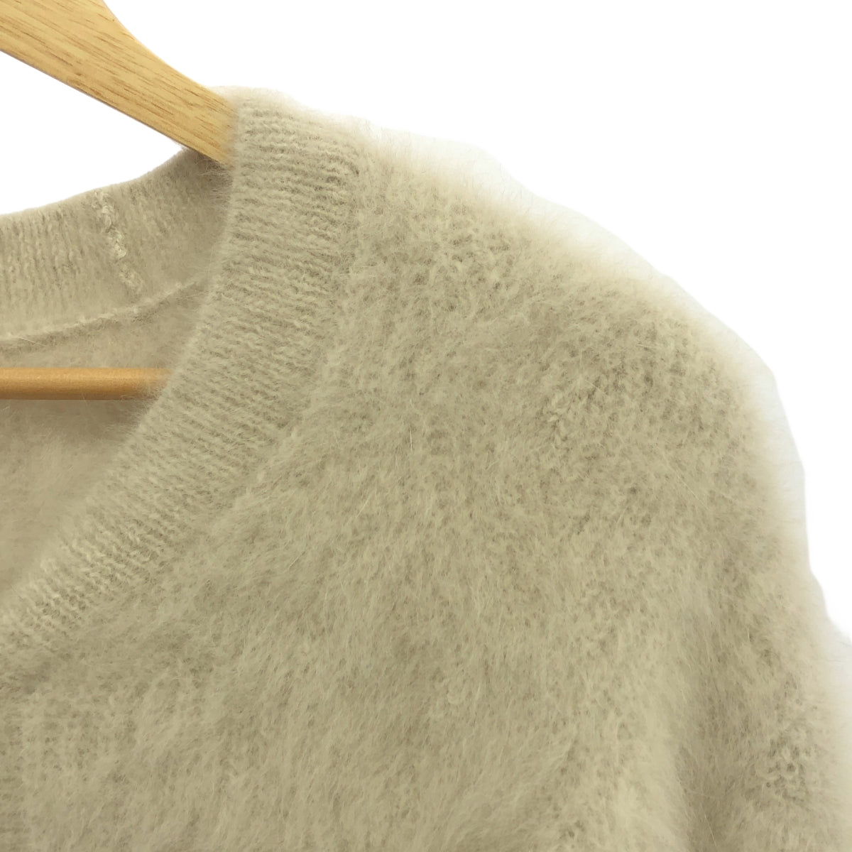 BATONER / バトナー | × Steven Alan FOX CARDIGAN カーディガン | 1 | ベージュ | レディース