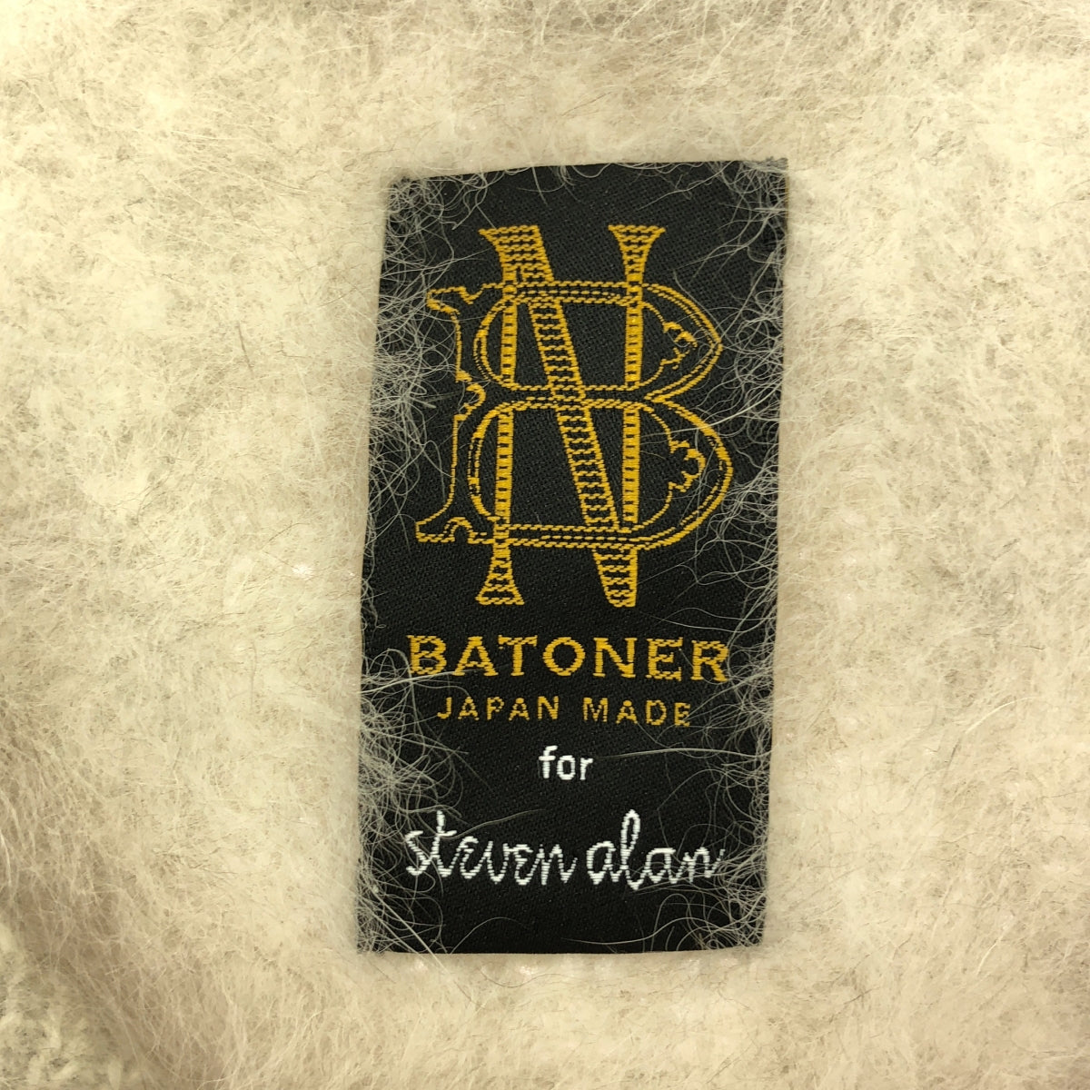 BATONER / バトナー | × Steven Alan FOX CARDIGAN カーディガン | 1 | ベージュ | レディース