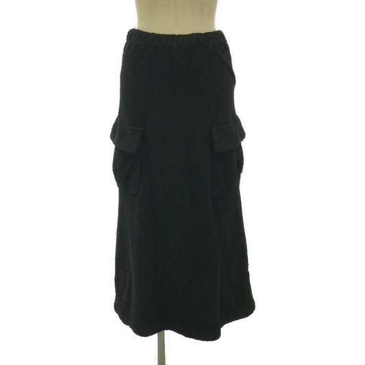 robe de chambre COMME des GARCONS / ローブドシャンブルコムデギャルソン | 2003SS | パイル地 ロング イージースカート | M | レディース