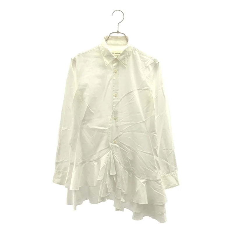 JUNYA WATANABE COMME des GARCONS / ジュンヤワタナベ | 2017AW | サークル フリルシャツ | XS | レディース