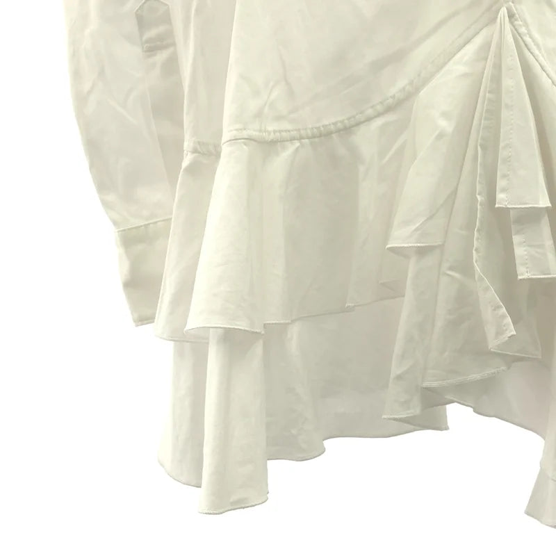 JUNYA WATANABE COMME des GARCONS / ジュンヤワタナベ | 2017AW | サークル フリルシャツ | XS | レディース