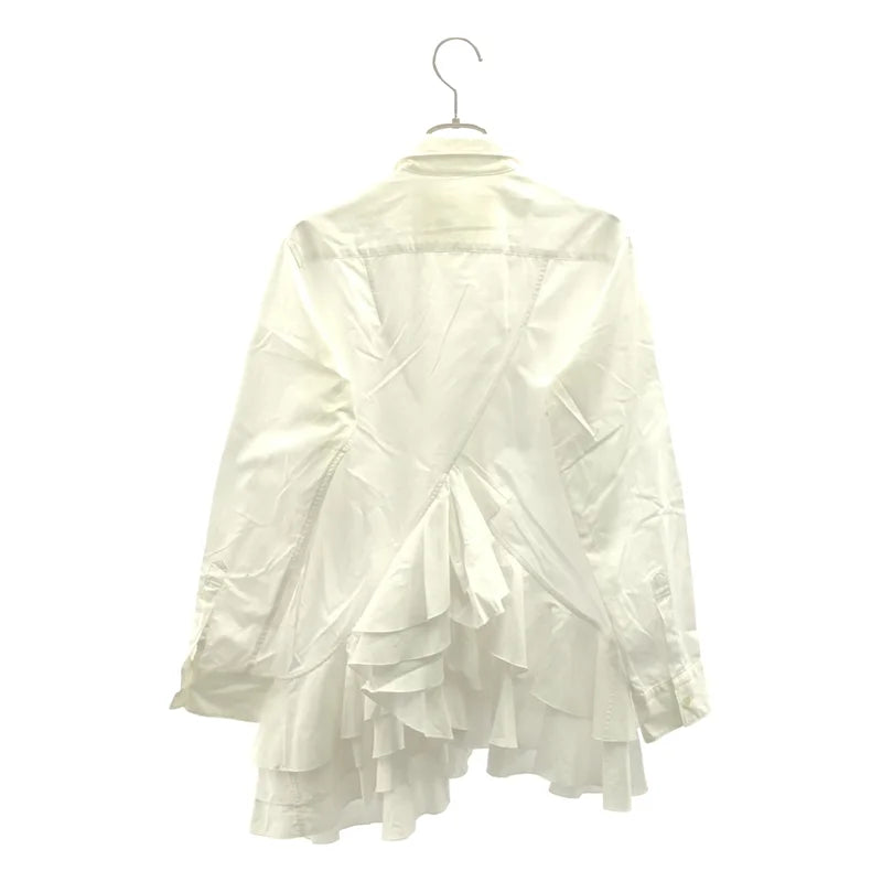 JUNYA WATANABE COMME des GARCONS / ジュンヤワタナベ | 2017AW | サークル フリルシャツ | XS | レディース