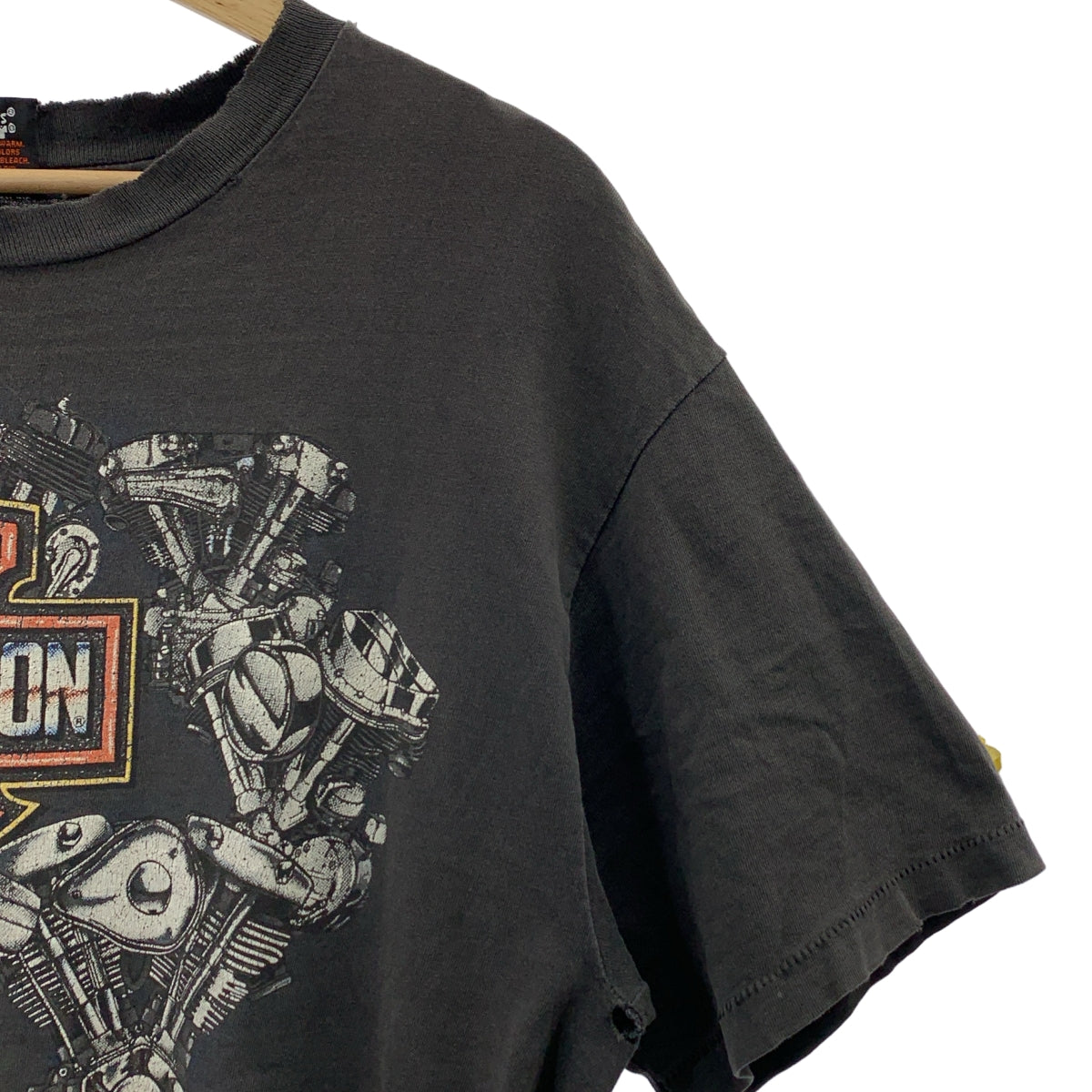 VINTAGE / ヴィンテージ古着 | 1990s ヴィンテージ HARLEY DAVIDSON ハーレー ダヴィッドソン 両面プリント Tシャツ | L | ブラック | メンズ