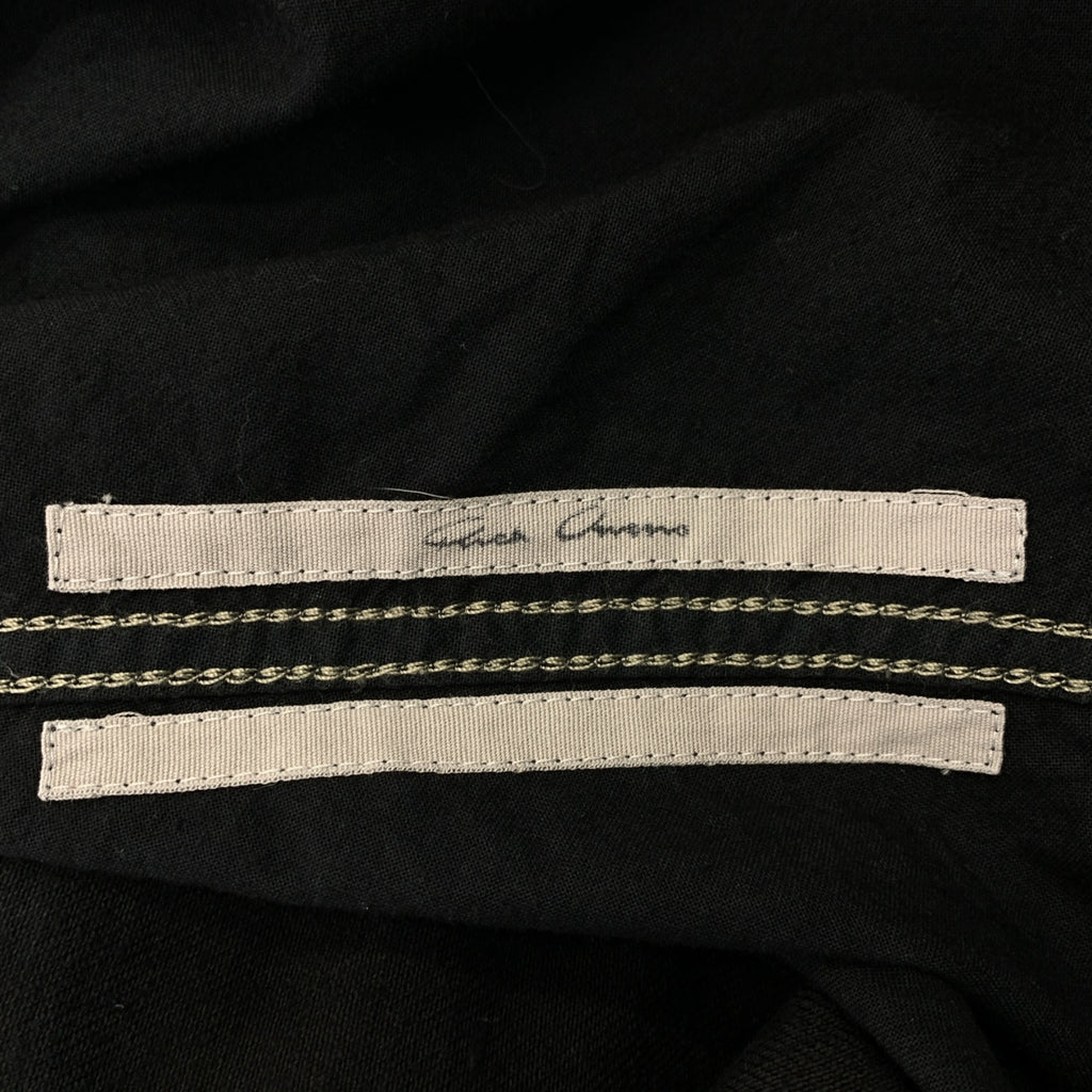 Rick Owens / リックオウエンス | 2025AW | Joris Trouser 切替コーティングワイドパンツ | 29 | ブラック | メンズ