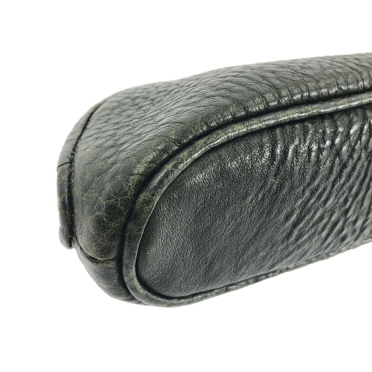 【미품】 츠치야 가방 / 츠치야 가방 | 톤 오일 누메 쿠션 라인 펜 케이스 | 미드 나이트 그린