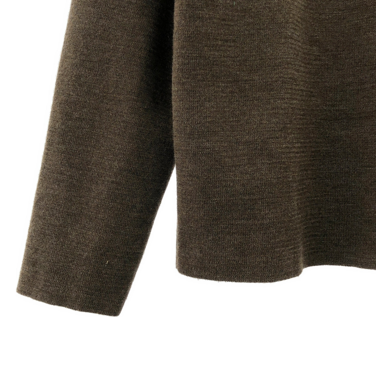 FREEMANS SPORTING CLUB / フリーマンズスポーティングクラブ | ウール タートルネック ニット | L | ブラウン | メンズ