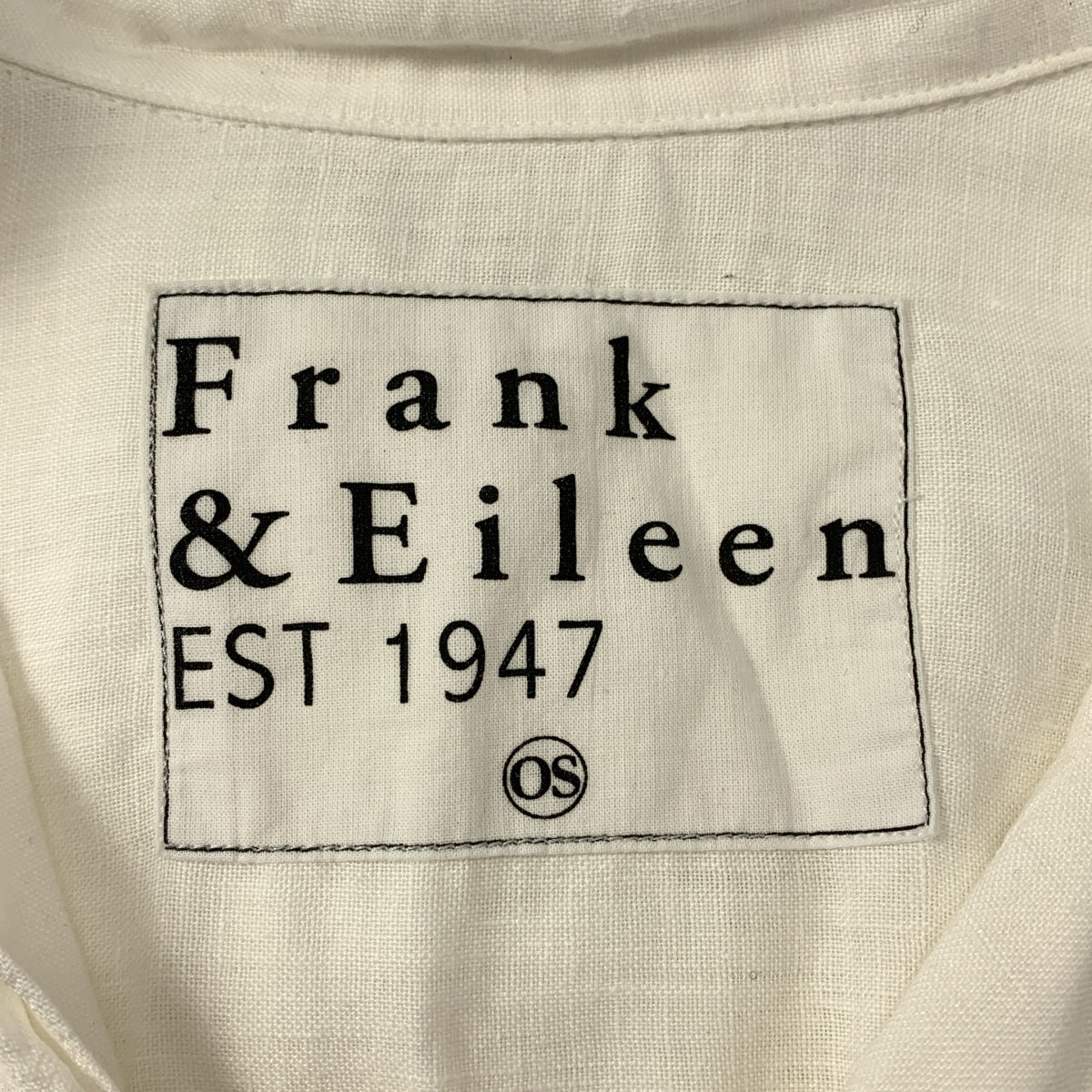 Frank&amp;Eileen / 프랭크 앤 아이린 | 린넨 스키퍼 셔츠 | S | 여성