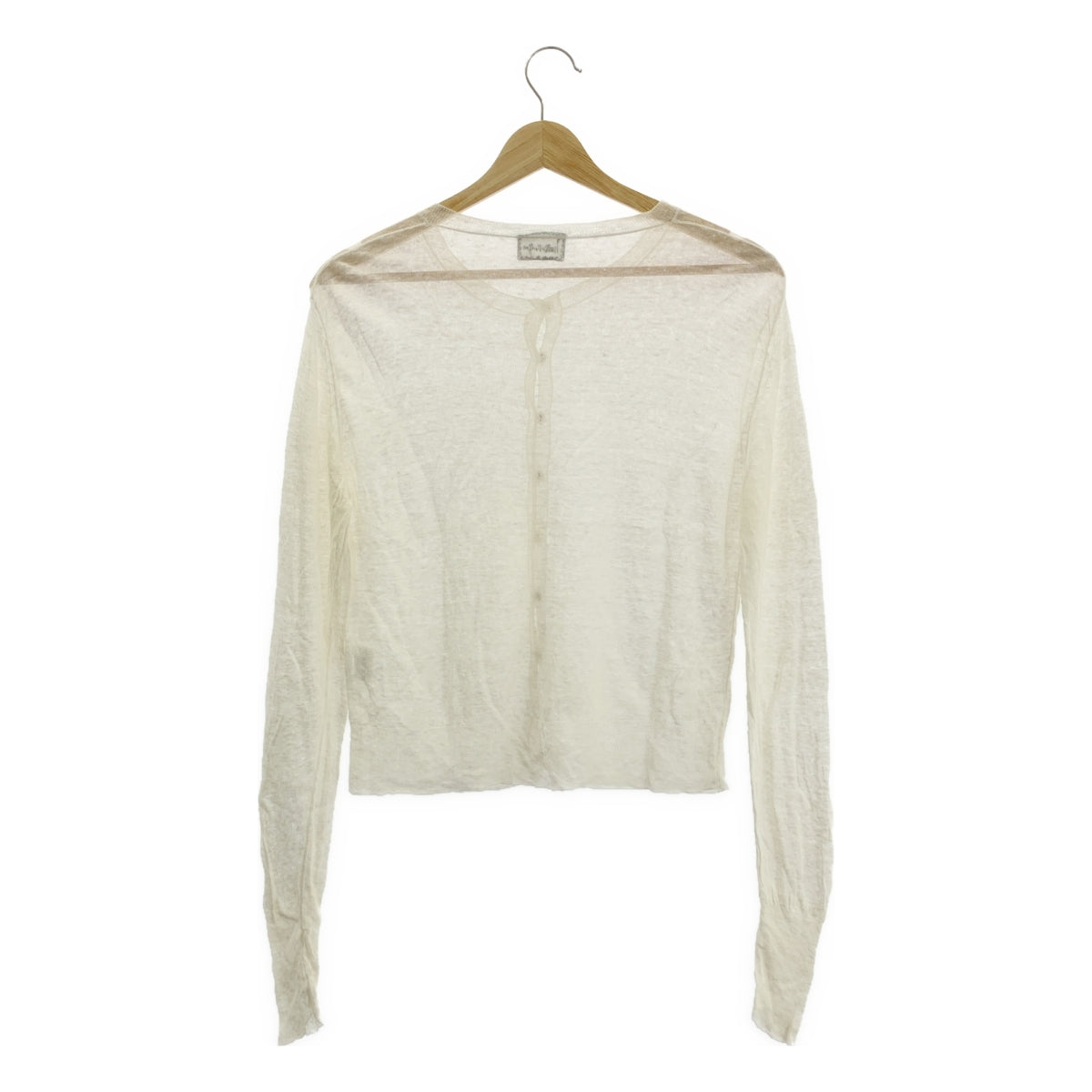 humoresque / 유머 레스크 | crew neck cardigan 린넨 실크 크루넥 니트 가디건 | F | 여성