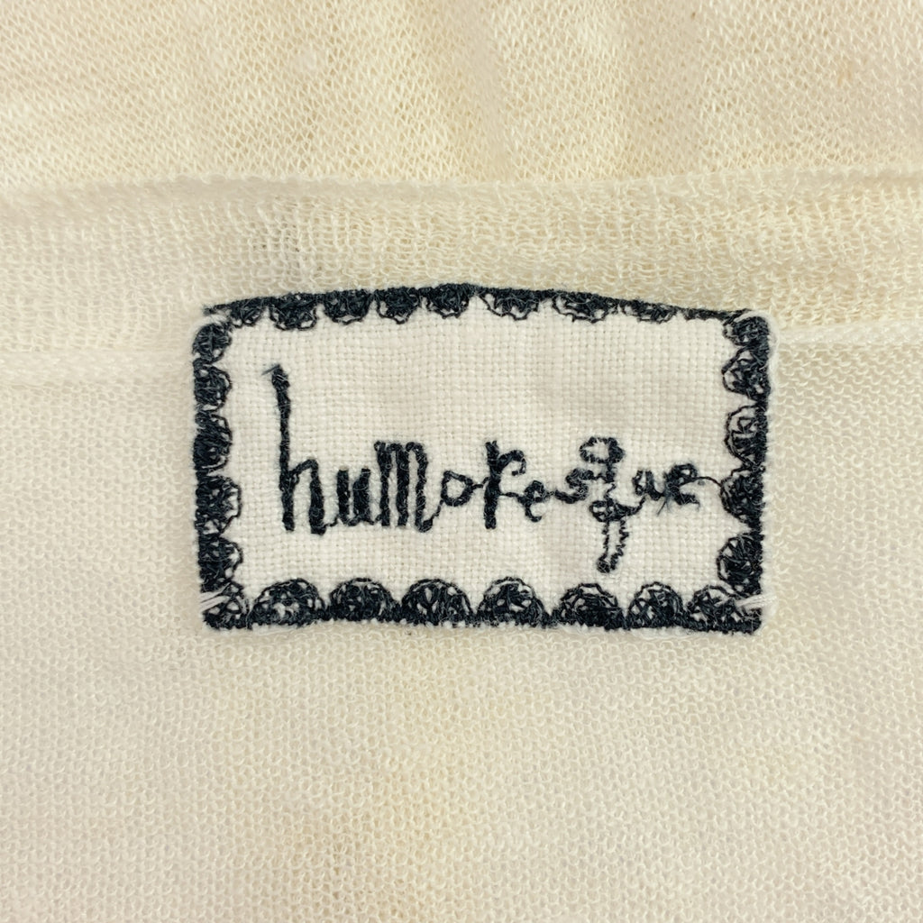 humoresque / 유머 레스크 | crew neck cardigan 린넨 실크 크루넥 니트 가디건 | F | 여성