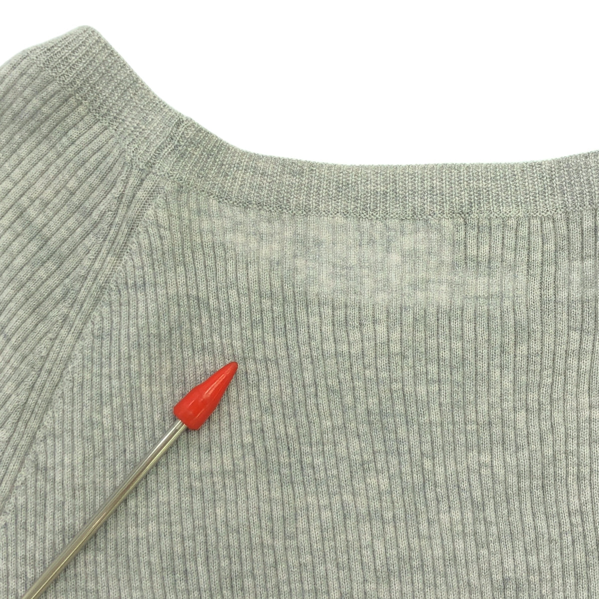 theory / セオリー | ウール ドルマン スリーブ ニット | S | グレー | レディース