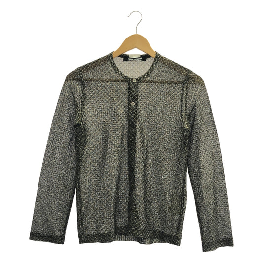 JUNYA WATANABE COMME des GARCONS / Junya Watanabe | 2015AW | Rayon blend glitter cardigan | M | Black | Women's