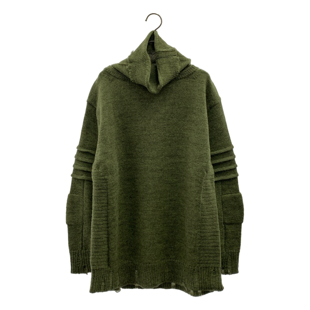 AMBUSH / 암부시 | 울 데미지 가공 터틀넥 니트 | 1 | 남성