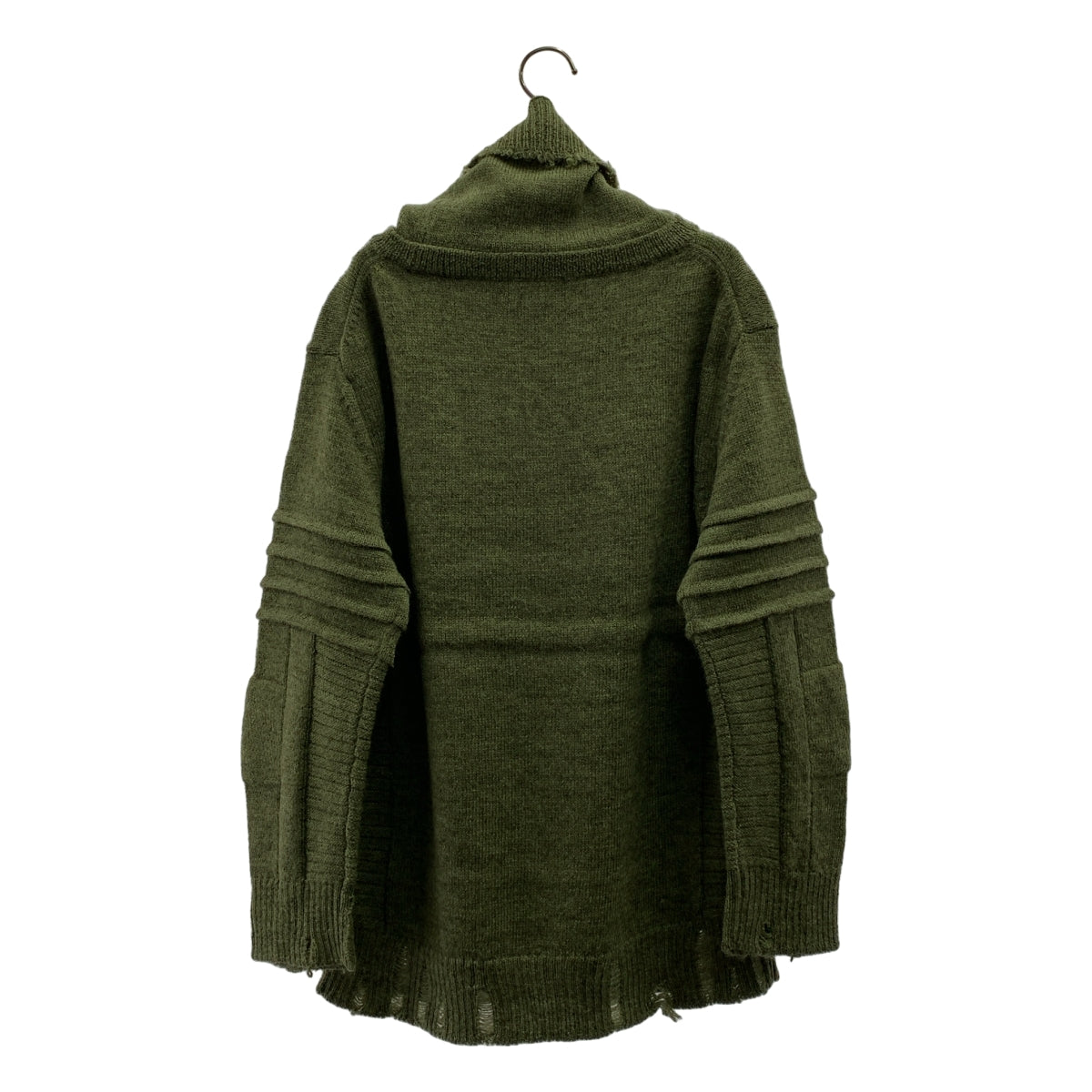 AMBUSH / 암부시 | 울 데미지 가공 터틀넥 니트 | 1 | 남성