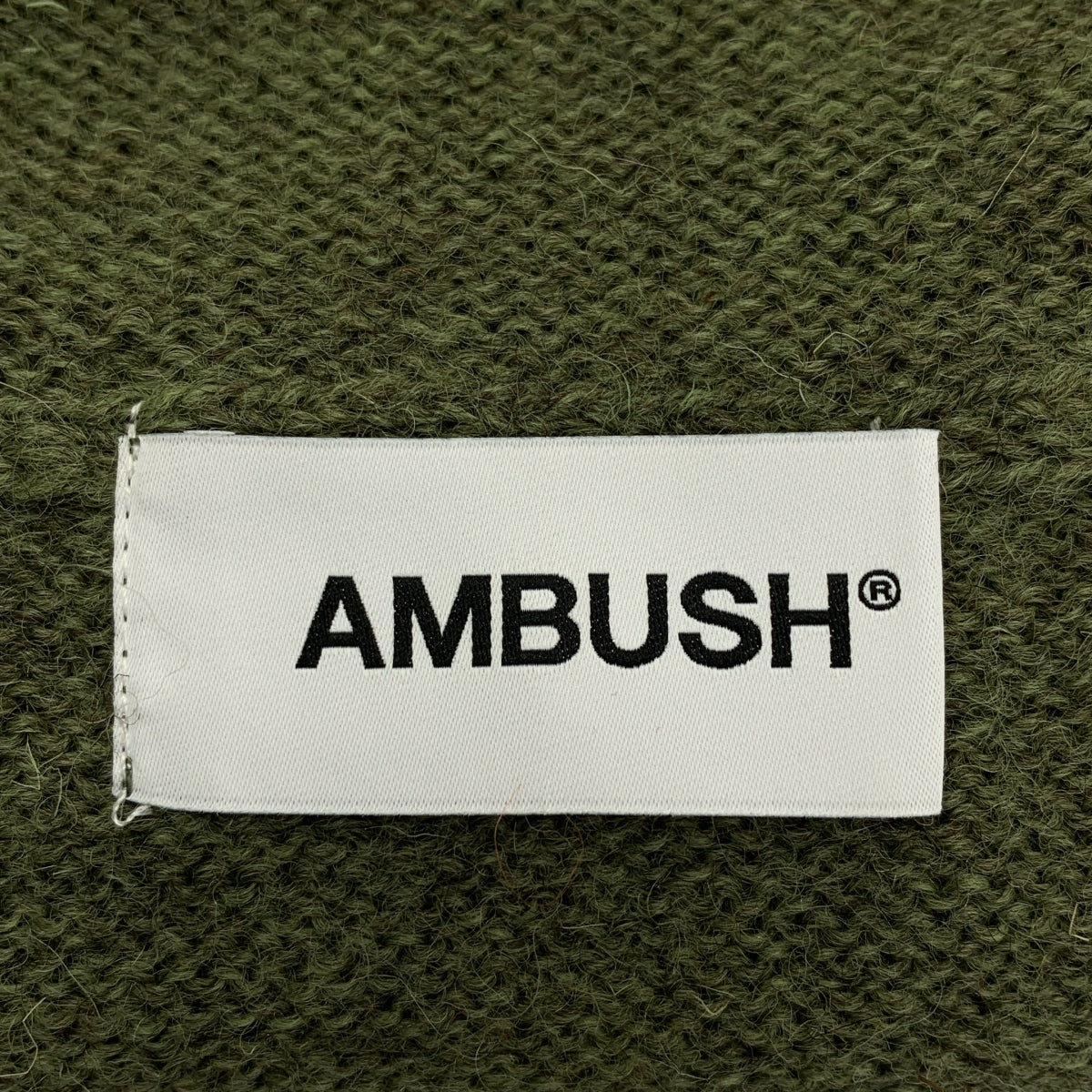 AMBUSH / 암부시 | 울 데미지 가공 터틀넥 니트 | 1 | 남성