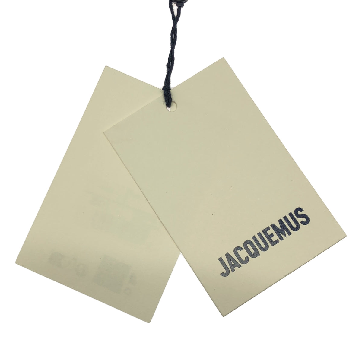 【美品】  JACQUEMUS / ジャックムス | 2023AW | LE BONNET GROSGRAIN LOGO BEANIE ロゴ ビーニー | OS | ネイビー | レディース