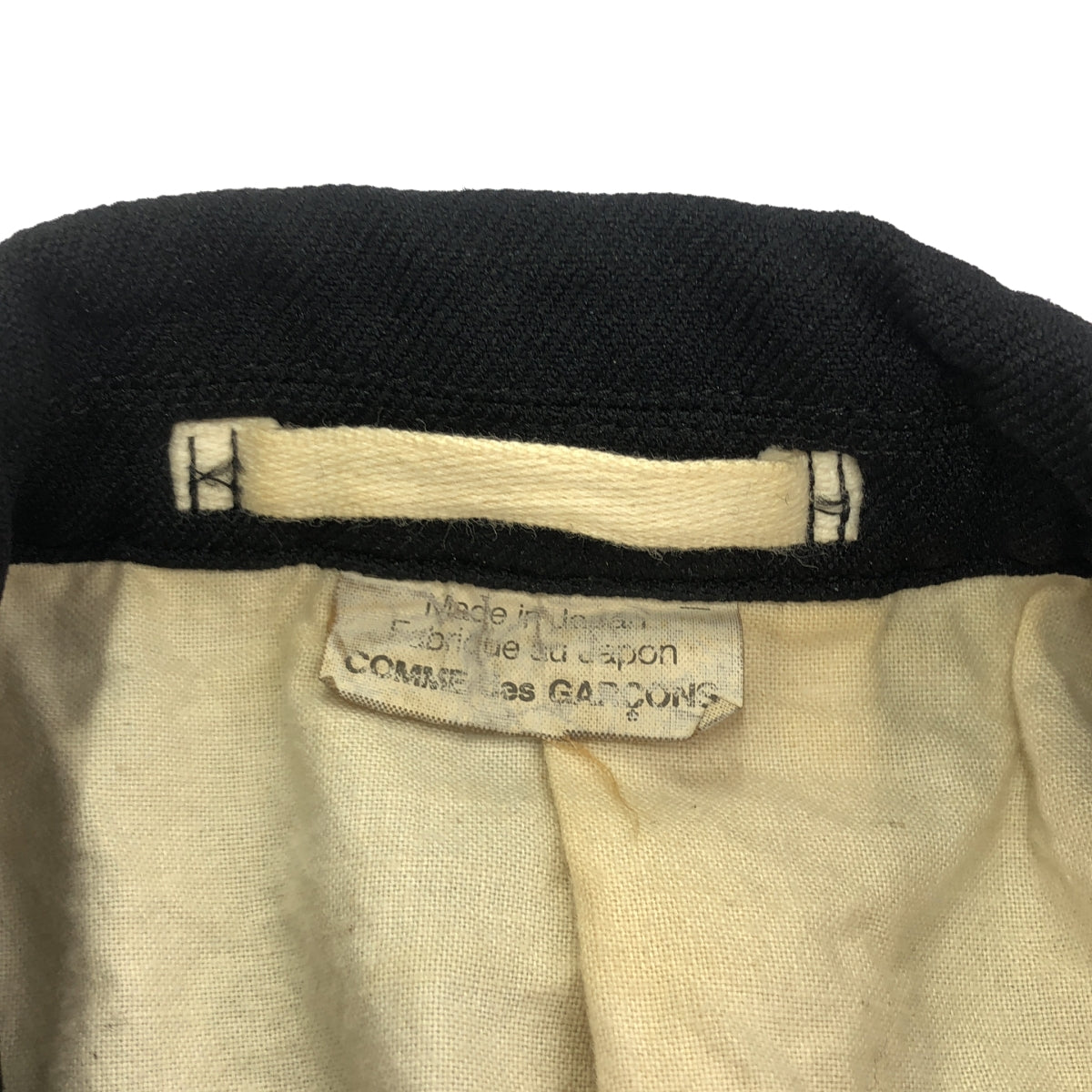 COMME des GARÇONS HOMME PLUS | 2011 秋冬 |聚酯縮水燕尾精裁外套| SHOPBOP S 號 |男士