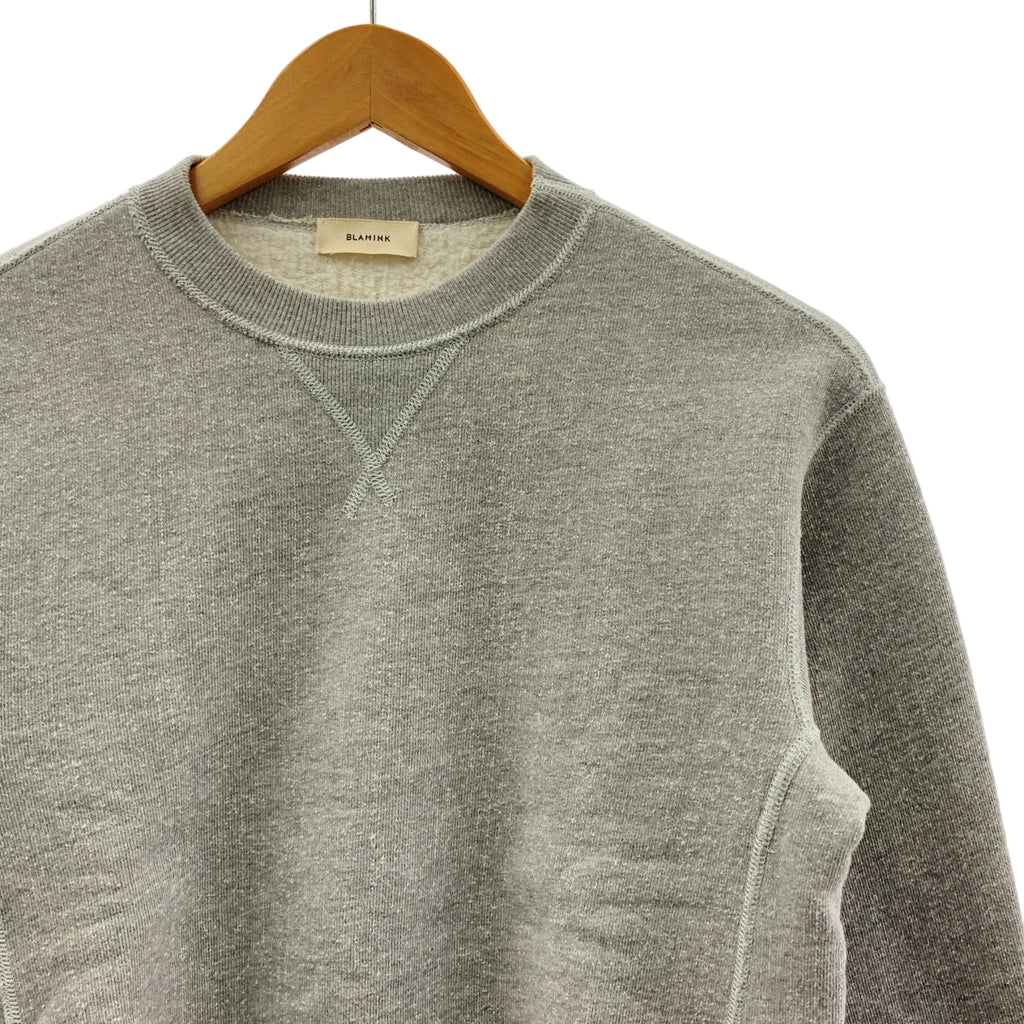 BLAMINK / ブラミンク | プルオーバー スウェット トレーナー | 0 | グレー | レディース