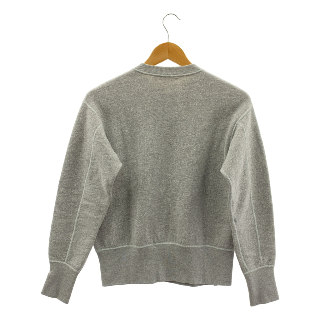BLAMINK / ブラミンク | プルオーバー スウェット トレーナー | 0 | グレー | レディース