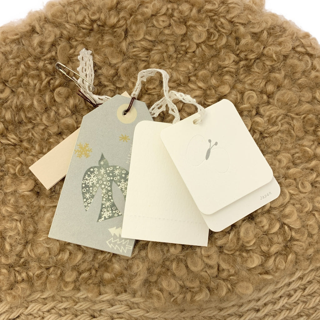 mina perhonen / 미나페르호넨 | × hitomi shinoyama / 시노야마 히토미 알파카 니트 베레 | F | 기타