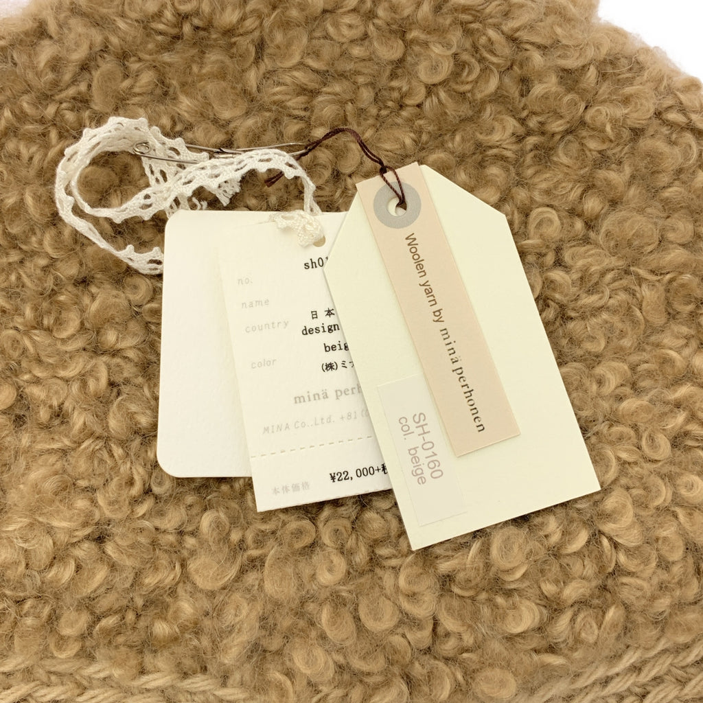 mina perhonen / 미나페르호넨 | × hitomi shinoyama / 시노야마 히토미 알파카 니트 베레 | F | 기타