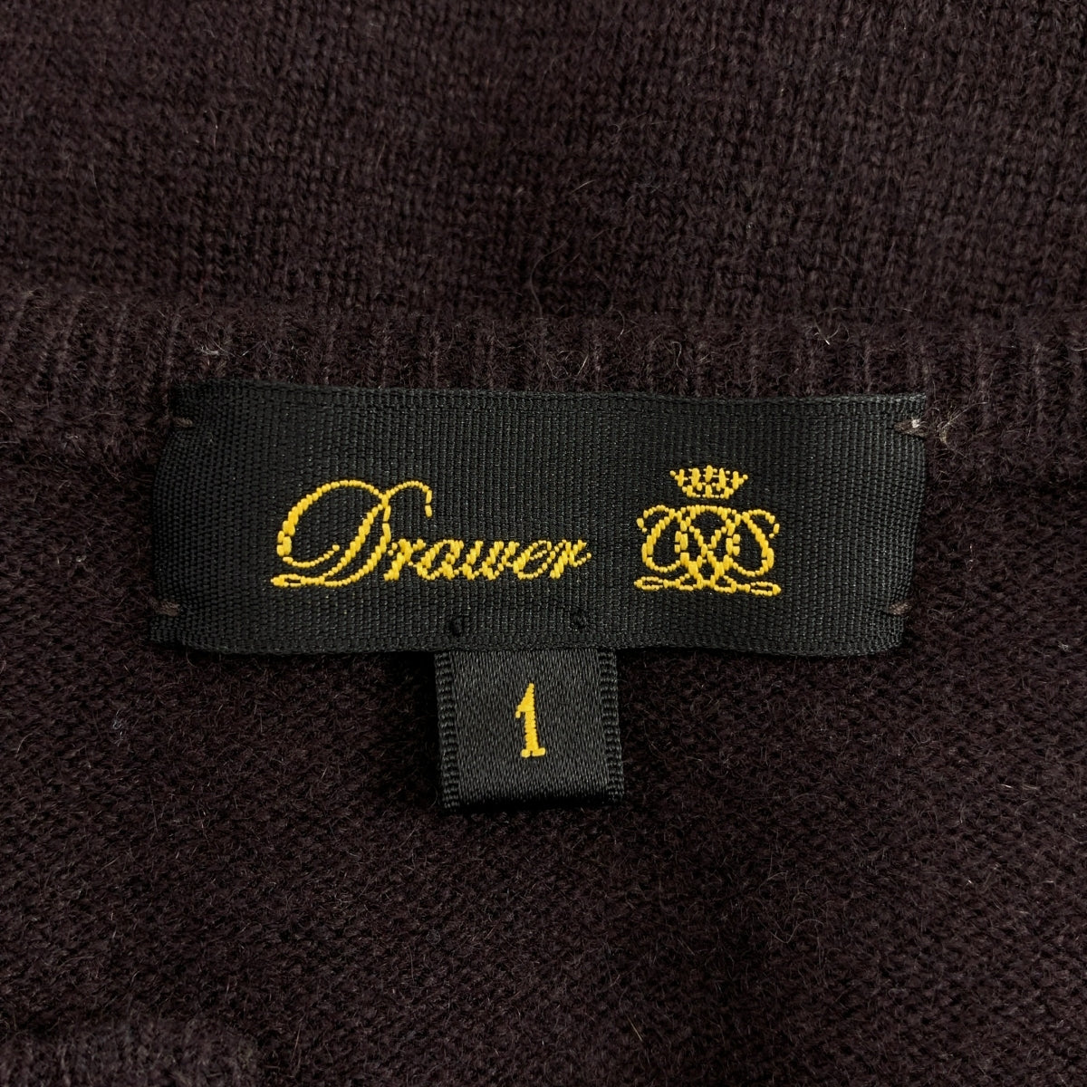 Drawer / ドゥロワー | カシミヤ100 クルーネック ニット カーディガン | 1 | レディース